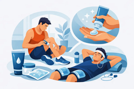 Runner Recovery Gel Routine Example