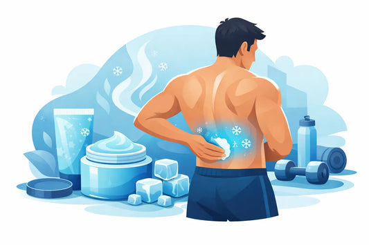 Cooling Gel for Back After Workout Use