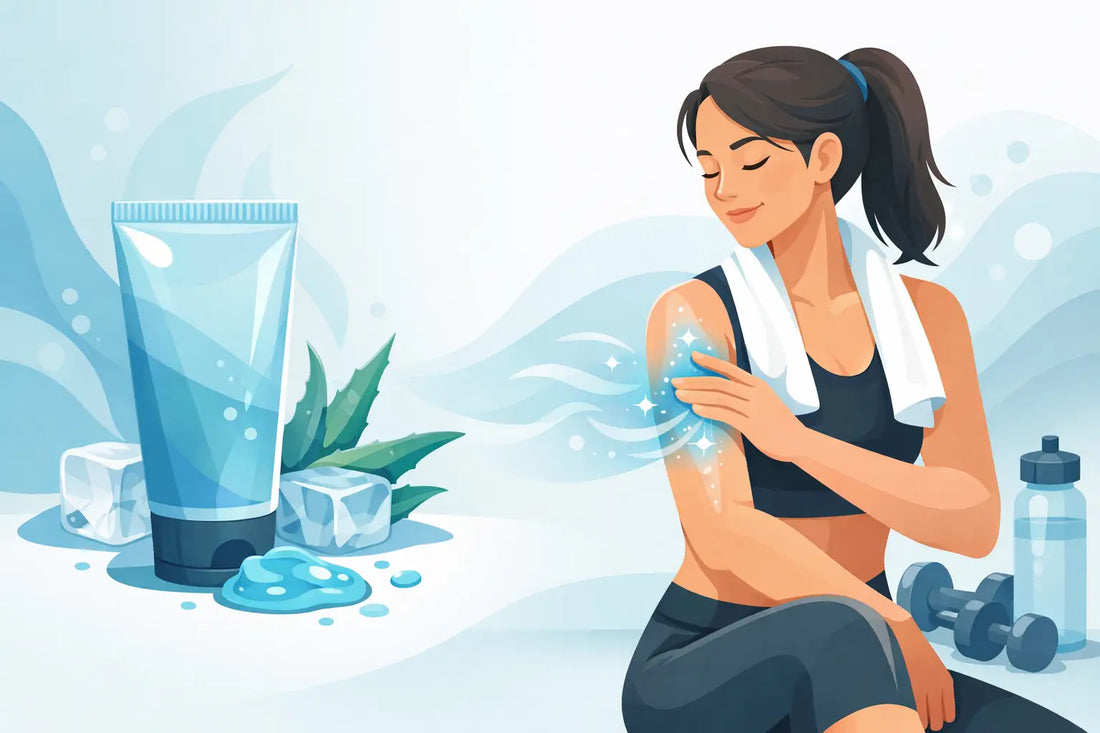 What a Post Workout Cooling Gel Really Does