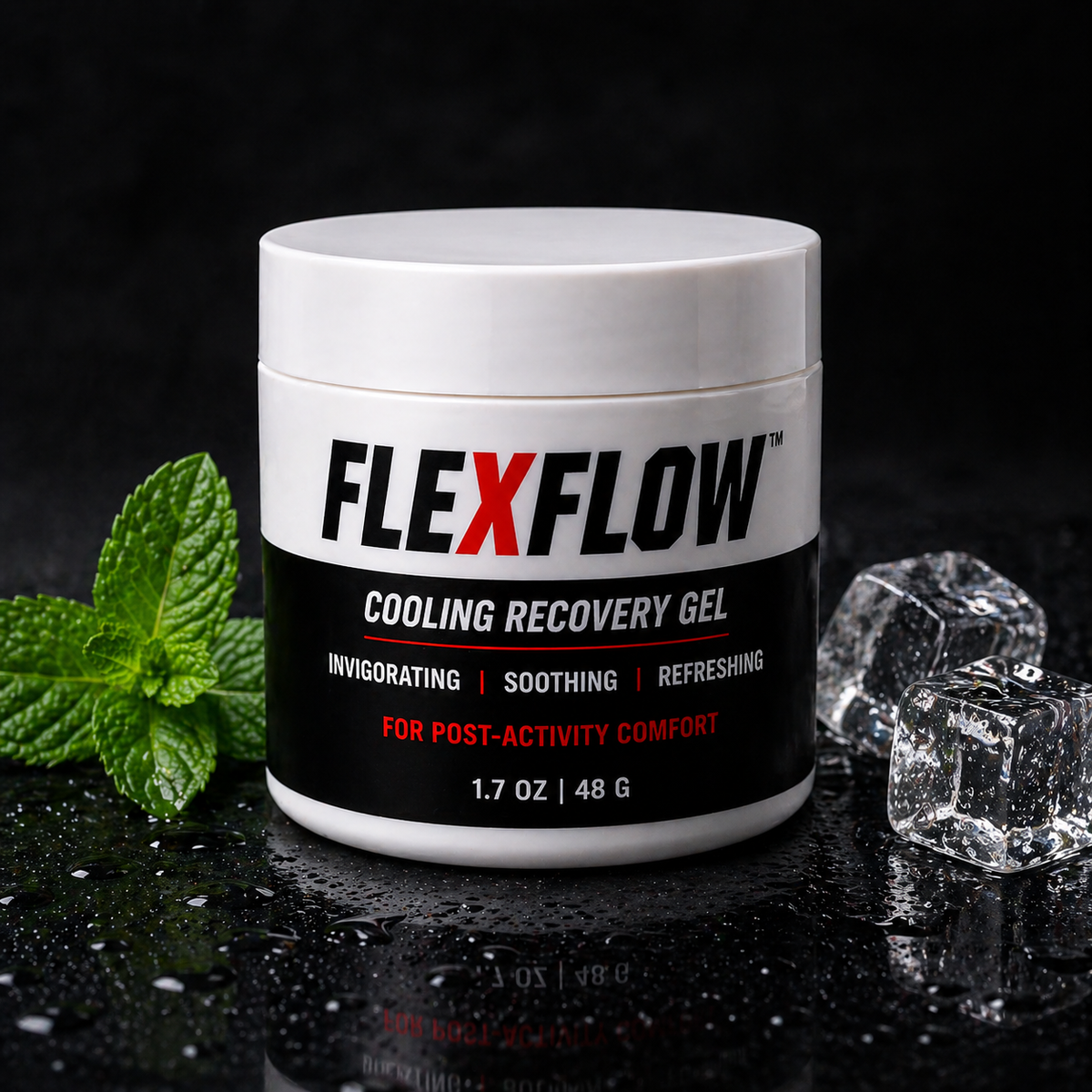 FLEXFLOW™ Cooling Recovery Gel – Fast-Acting Muscle Cooling & Post-Workout Relief